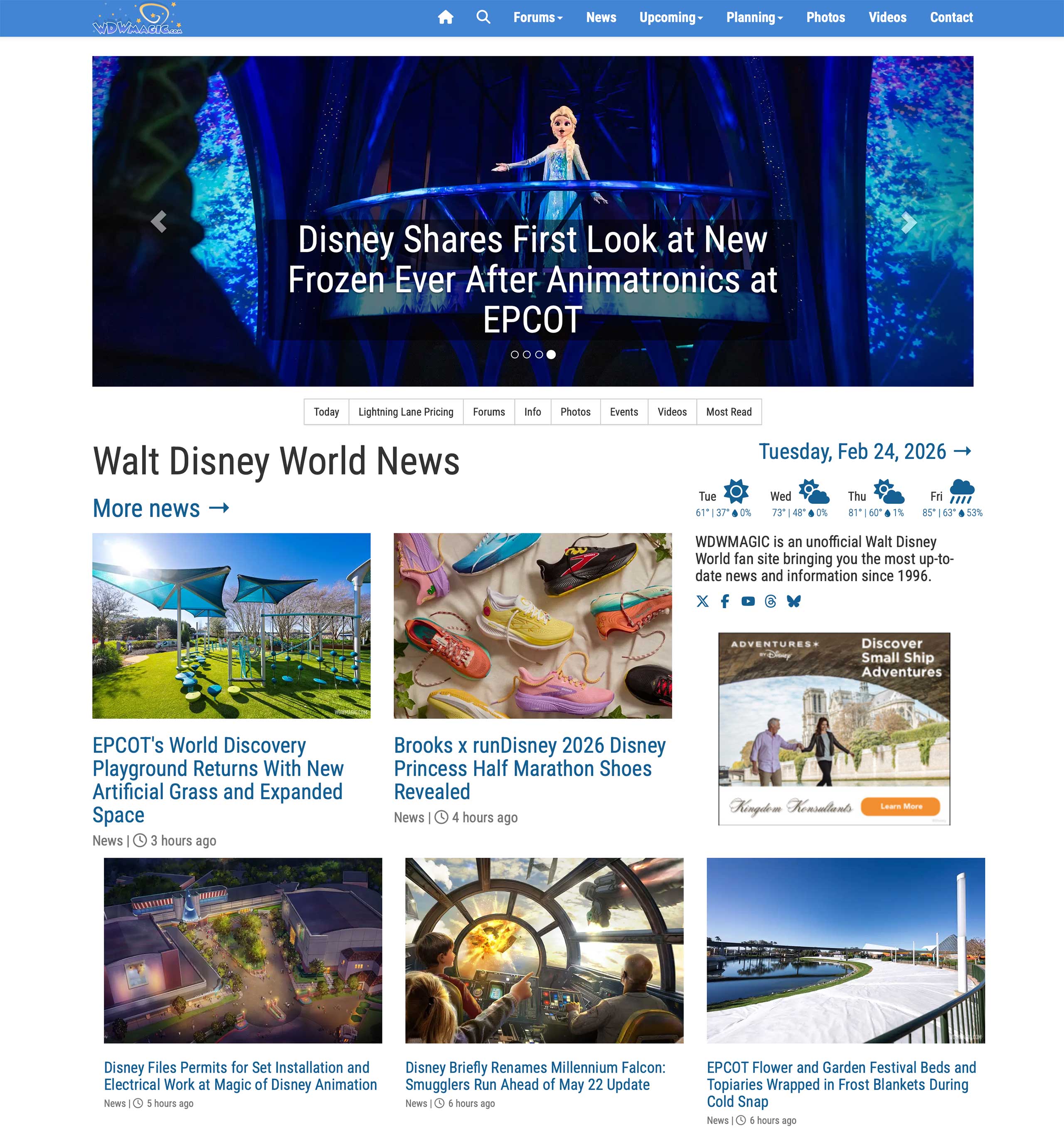 WDWMAGIC website